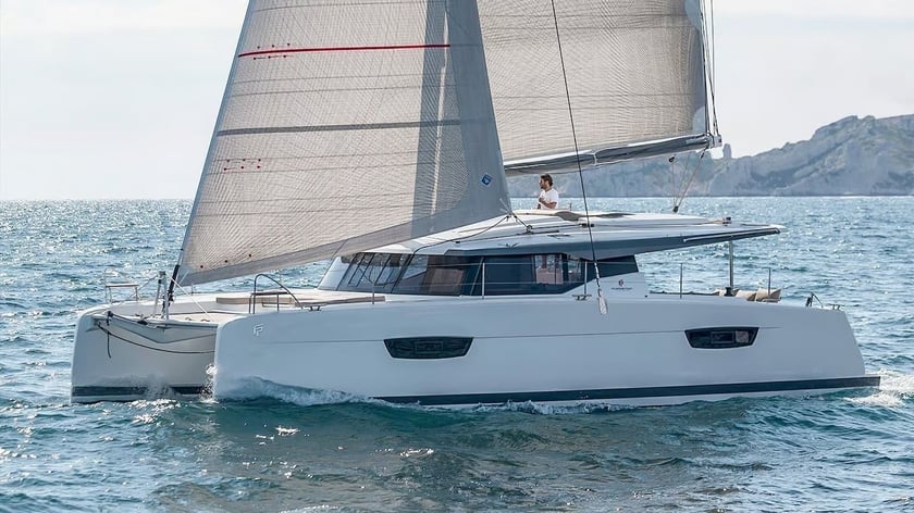 Cogolin Catamaran 4 cabin 8 berths 9 guests 12.58 m Listing Number: #13853 5