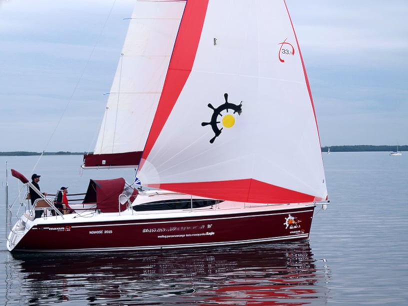 Węgorzewo Zeilboot Cabine 3  10  slaapplaatsen 10  gasten 10.45 m Lijstnummer: #13854 2