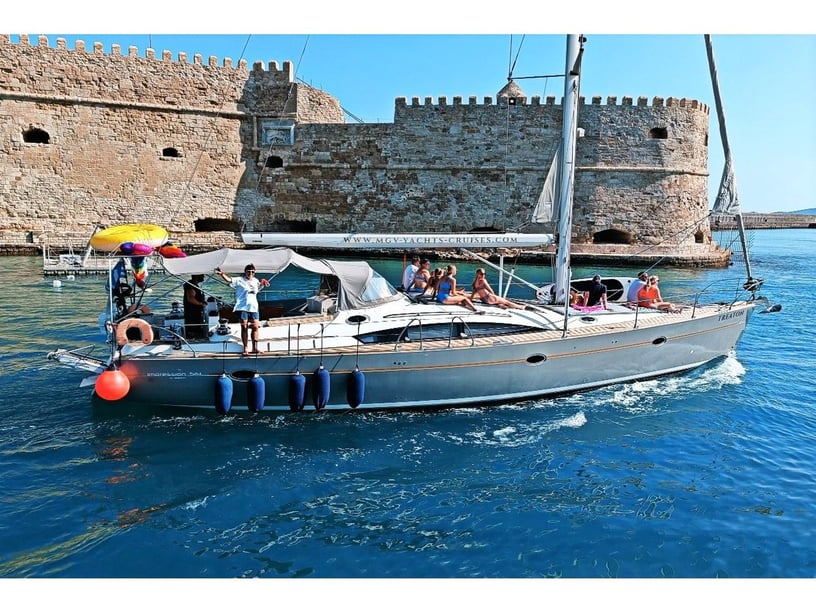 Heraklion Barca a vela cabina 5  cuccette 12  12  ospiti 16.1 m Numero dell'inserzione: #13966