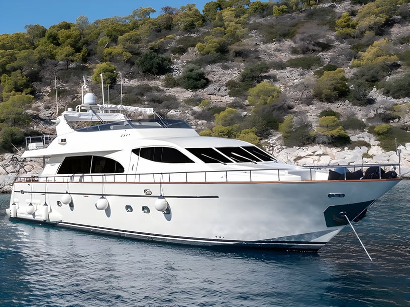 Hellinikon - Athènes Yacht à moteur Cabine 4  Couchettes 10  Invités 12  16.1 m Numéro de l'annonce: #13987 4