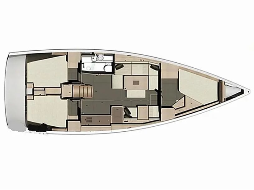 Jacuecanga, Angra dos Reis (RJ) Segelboot 3 Kabine 6 Liegeplätze 6 Gäste 12.35 m Nummer des Inserats: #14104 5