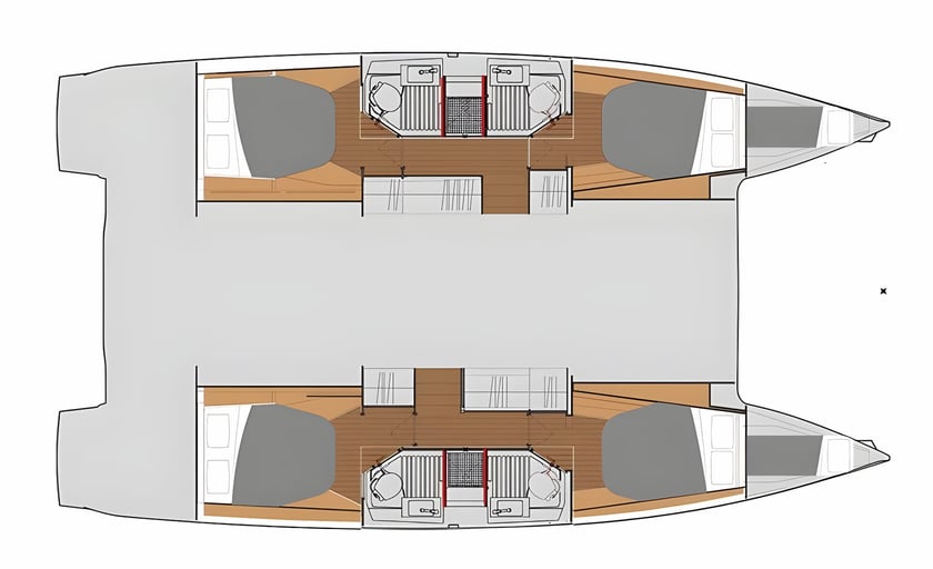 Marsala Catamaran Cabine 6  12  slaapplaatsen 12  gasten 12.58 m Lijstnummer: #14129 2