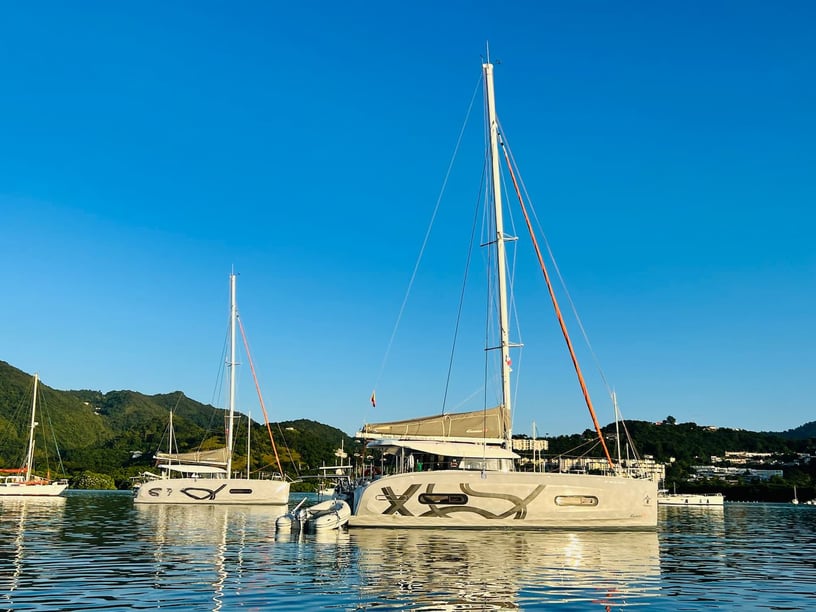 Ibiza Catamaran Cabine 4  Couchettes 8  Invités 8  11.33 m Numéro de l'annonce: #14202 4