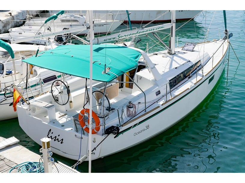 Sitges Sailboat 3 cabin 8 berths 10 guests 11.5 m Listing Number: #14254