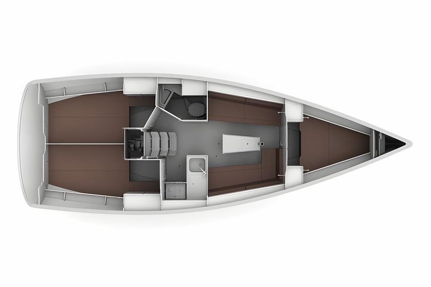 Salerno Barca a vela cabina 3  cuccette 6  6  ospiti 10.2 m Numero dell'inserzione: #1429 2