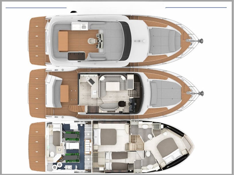 Rogoznica Motoryat 4 kabin Konaklama 7 kişi Seyir 12 kişi 14.93 m İlan No: #14315 3