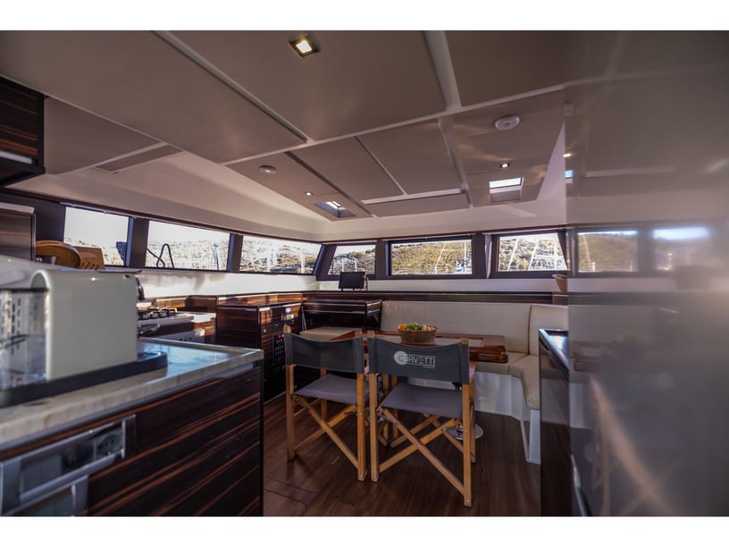 Primošten Catamaran 5 cabin 9 berths 9 guests 13.42 m Listing Number: #14418 2