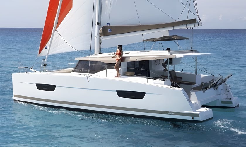 Cogolin Catamaran 3 cabin 8 berths 8 guests 11.73 m Listing Number: #14512