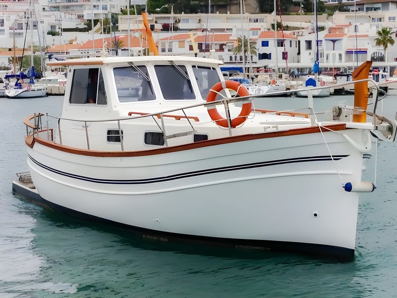 Sitges Motorboot Cabine 2  4  slaapplaatsen 10  gasten 10.5 m Lijstnummer: #14576