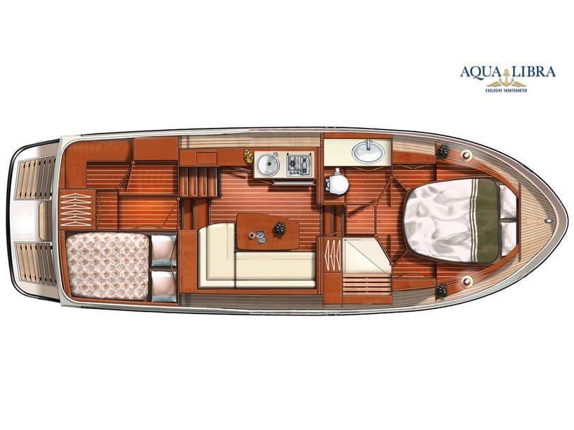 Kinrooi Yacht à moteur Cabine 2  Couchettes 4  Invités 4  9.75 m Numéro de l'annonce: #1465 5