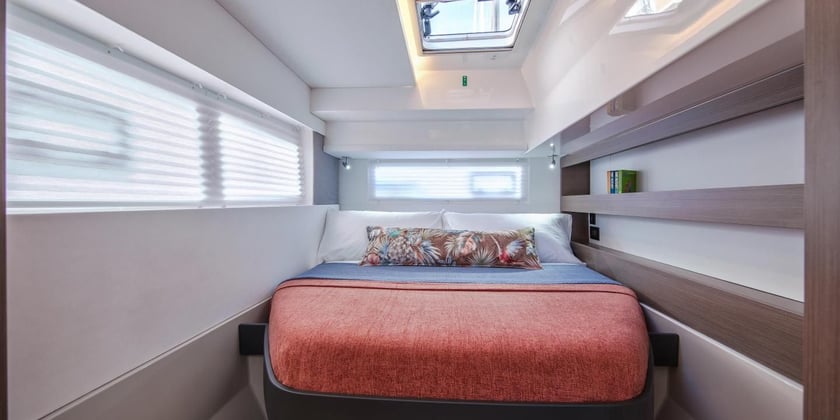 St Lucia - Castries Catamaran 3 cabin 8 berths 10 guests 12.67 m Listing Number: #14764 3