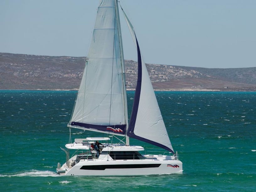 St Lucia - Castries Catamaran 3 cabin 8 berths 10 guests 12.67 m Listing Number: #14764