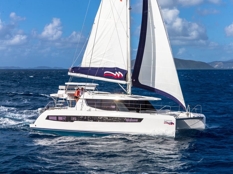 Nassau Catamaran Cabine 5  10  slaapplaatsen 10  gasten 13.72 m Lijstnummer: #14796