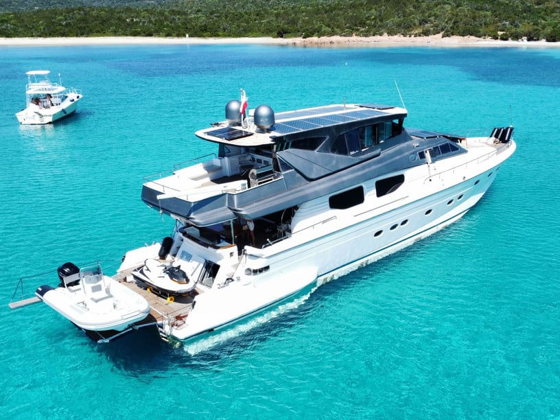 Cannigione Motor Yacht 5 cabin 12 berths 12 guests 30.25 m Listing Number: #1487