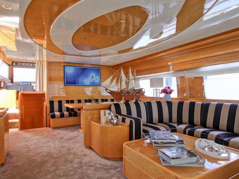 Cannigione Motor Yacht 5 cabin 12 berths 12 guests 30.25 m Listing Number: #1487 4