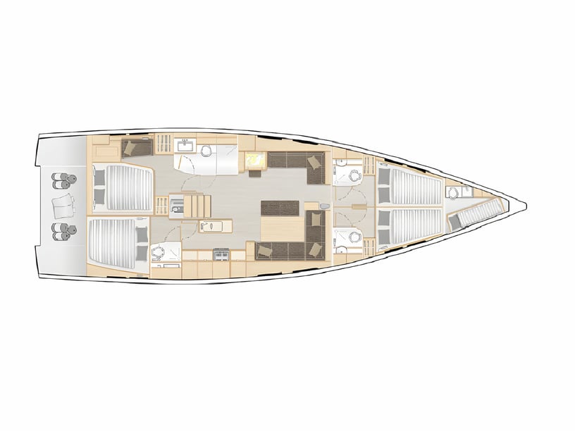 Seget Donji Yelkenli 4 kabin Konaklama 10 kişi Seyir 10 kişi 16.22 m İlan No: #14911 2