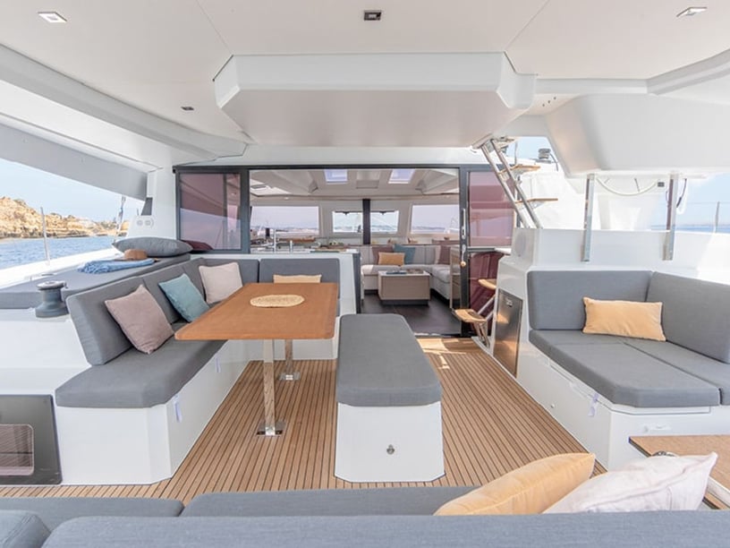 Tourlos Catamaran 6 cabin 12 berths 11 guests 13.45 m Listing Number: #14944 2