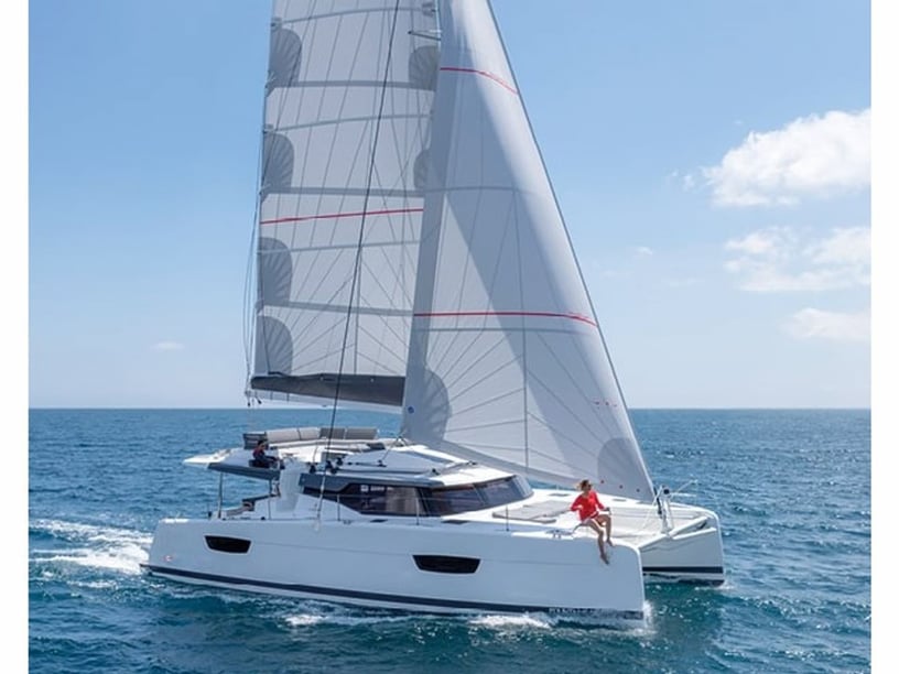 Paros Catamaran 6 cabin 12 berths 11 guests 13.45 m Listing Number: #14984