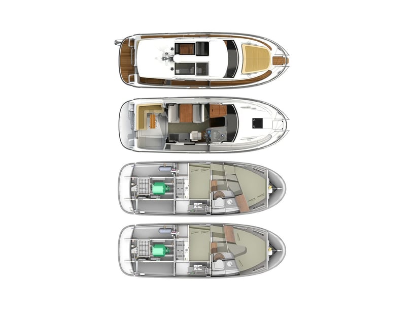 Pirovac Motorjacht Cabine 2  6  slaapplaatsen 6  gasten 11.56 m Lijstnummer: #15394 5