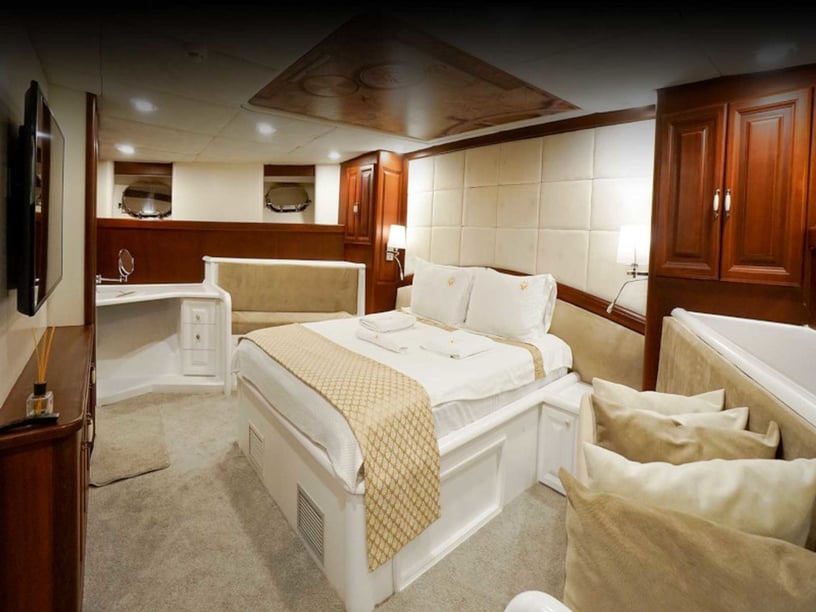 Lavrion Gulet 6 cabin 12 berths 12 guests 34.6 m Listing Number: #15434 3