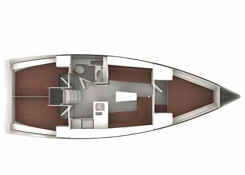 Altefähr Segelboot 3 Kabine 8 Liegeplätze 8 Gäste 11.3 m Nummer des Inserats: #15491 2