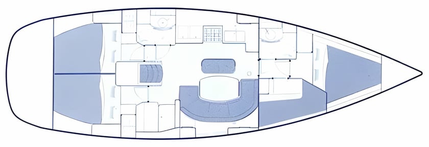 Volos Yelkenli 4 kabin Konaklama 10 kişi Seyir 10 kişi 12.5 m İlan No: #15636 2