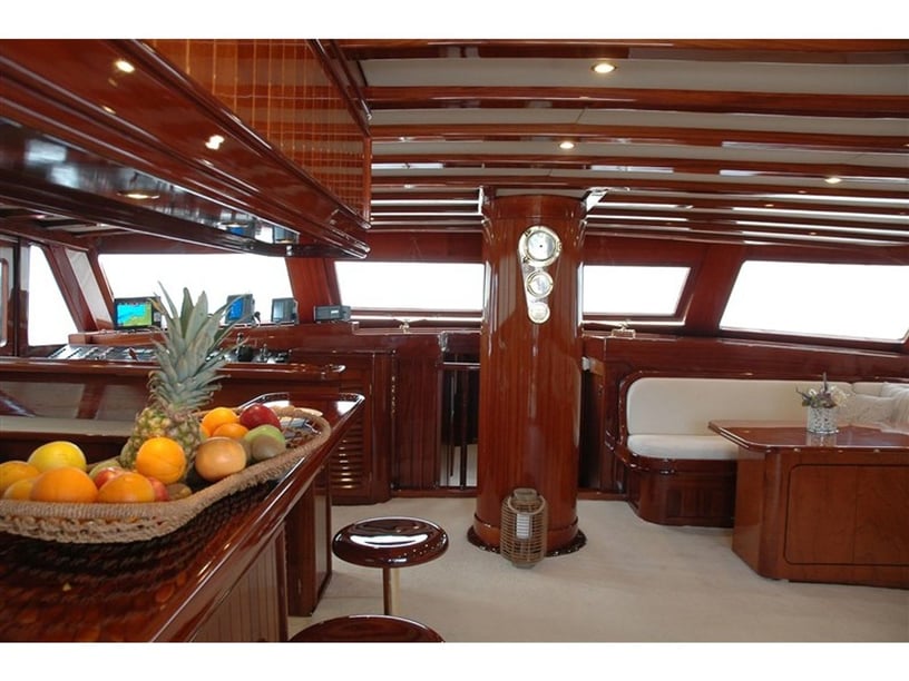 Athens Gulet 8 cabin 18 berths 18 guests 38 m Listing Number: #15694 2