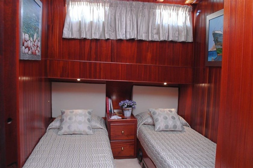 Athens Gulet 8 cabin 18 berths 18 guests 38 m Listing Number: #15694 3