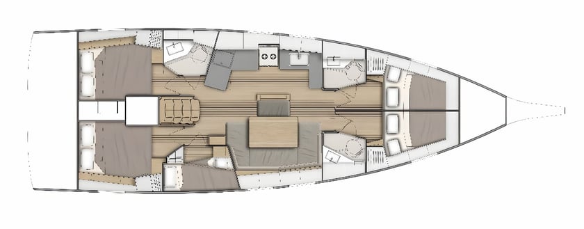 Solta Barca a vela cabina 5  cuccette 10  10  ospiti 14.6 m Numero dell'inserzione: #15736 2