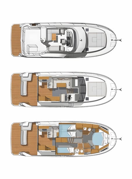 Biograd Bateau à moteur Cabine 3  Couchettes 6  Invités 6  13.43 m Numéro de l'annonce: #15776 2