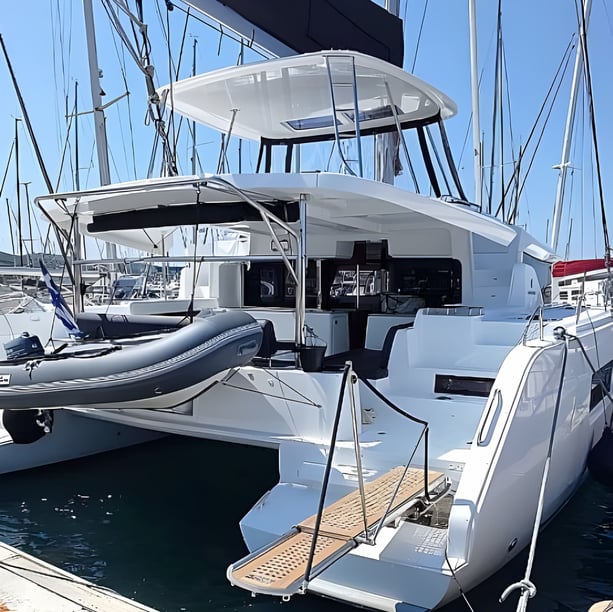 Lavrion Catamaran 6 cabin 12 berths 12 guests 14.02 m Listing Number: #15780