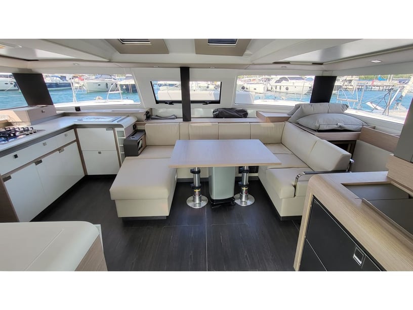 Punat Catamaran 3 cabin 1 berths 7 guests 13.45 m Listing Number: #15884 2