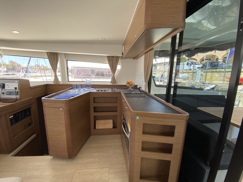 Furnari Catamaran 4 cabin 12 berths 12 guests 12.8 m Listing Number: #15953 3