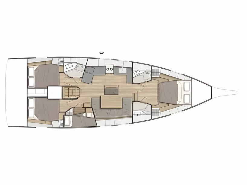 Salerno Barca a vela cabina 4  cuccette 10  10  ospiti 14.6 m Numero dell'inserzione: #16013 2