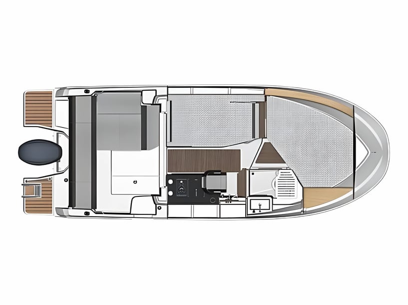 Pula Motorboot 1 Kabine 4 Liegeplätze 4 Gäste 7.95 m Nummer des Inserats: #16126 2