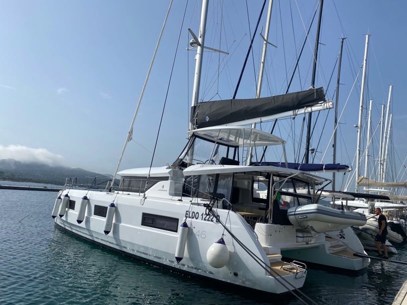 Furnari Catamaran 4 cabin 10 berths 12 guests 14 m Listing Number: #16256