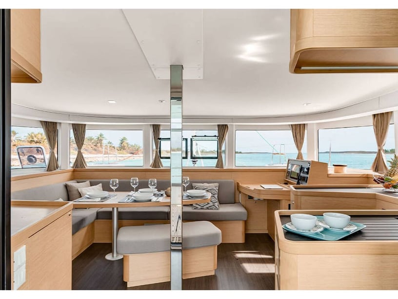 Furnari Catamaran 6 cabin 12 berths 12 guests 12.8 m Listing Number: #16353 2