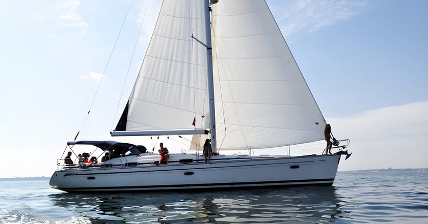 Lefkada Sailboat 5 cabin 10 berths 10 guests 15.4 m Listing Number: #16365 2