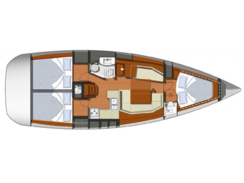 Limenas Avdiron Barca a vela cabina 6  cuccette 11  11  ospiti 15.62 m Numero dell'inserzione: #16667 3