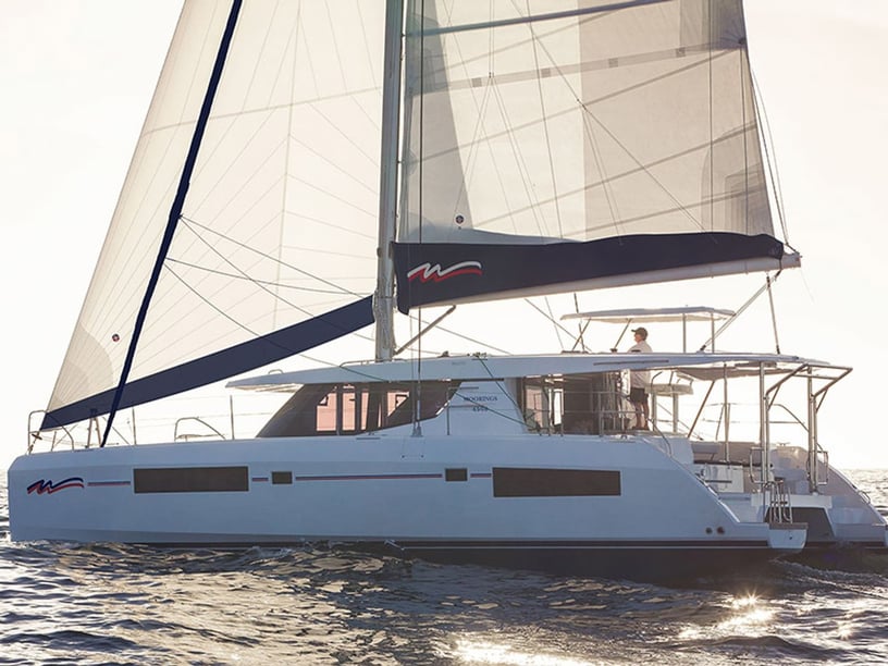 Marigot, St. Martin Catamaran 5 cabin 11 berths 11 guests 13.72 m Listing Number: #1669