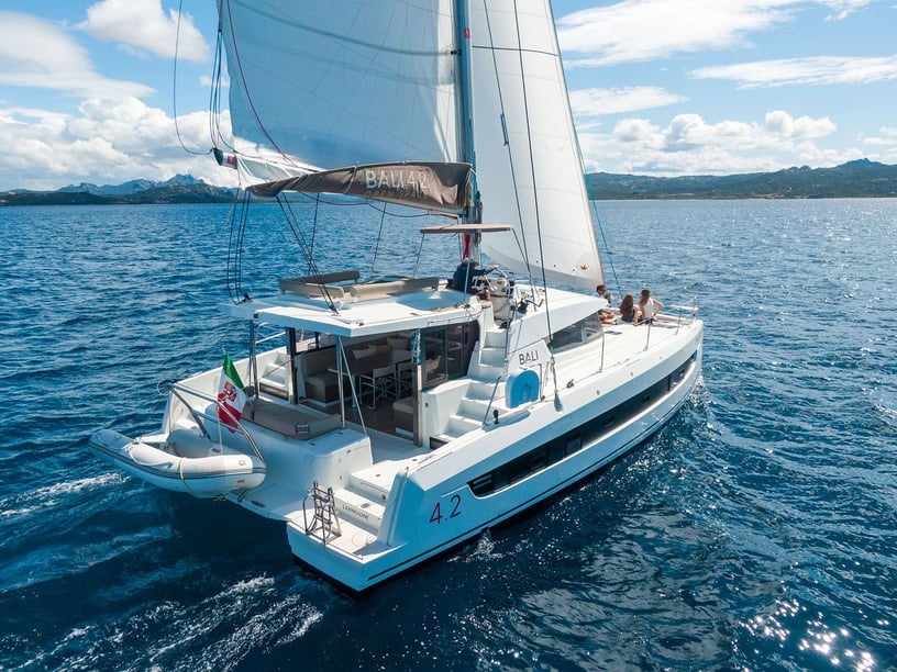 Cannigione Catamaran 4 cabin 11 berths 11 guests 12.84 m Listing Number: #16769