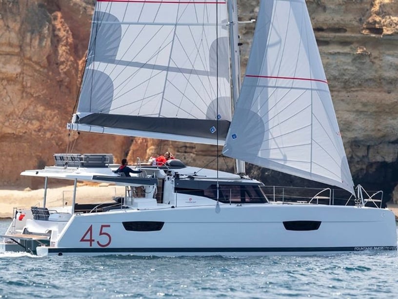 Primošten Catamaran 4 cabin 8 berths 8 guests 13.45 m Listing Number: #16796