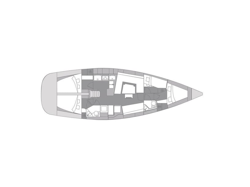 Mali Lošinj Sailboat 4 cabin 10 berths 8 guests 13.85 m Listing Number: #16811 3