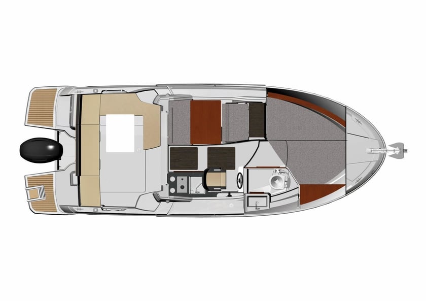 Mali Lošinj Motorboat 1 cabin 4 berths 4 guests 7.95 m Listing Number: #16898 2