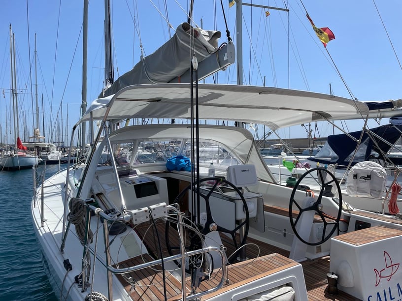 Ibiza Sailboat 3 cabin 8 berths 8 guests 11.99 m Listing Number: #17043 4