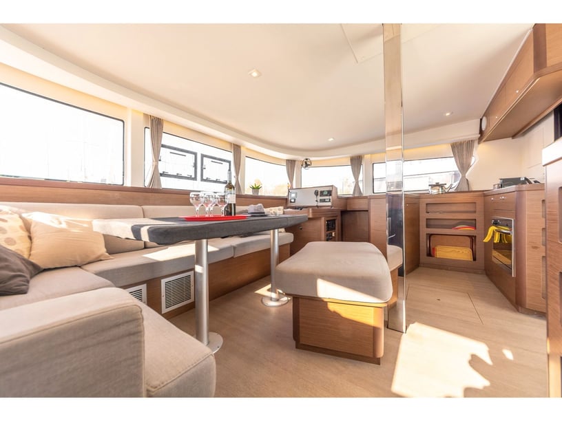 Athens Catamaran 6 cabin 10 berths 10 guests 12.8 m Listing Number: #17085 2
