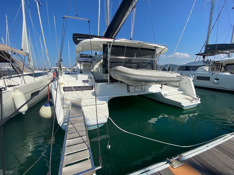 Lefkada Katamaran 6 kabin Konaklama 10 kişi Seyir 10 kişi 12.8 m İlan No: #17207