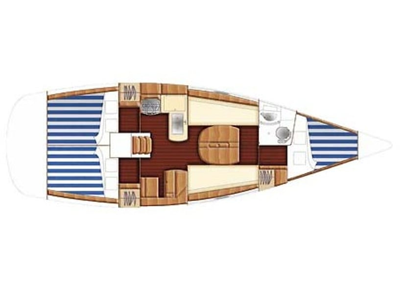 Yerseke Barca a vela cabina 3  cuccette 8  8  ospiti 11 m Numero dell'inserzione: #17230 5