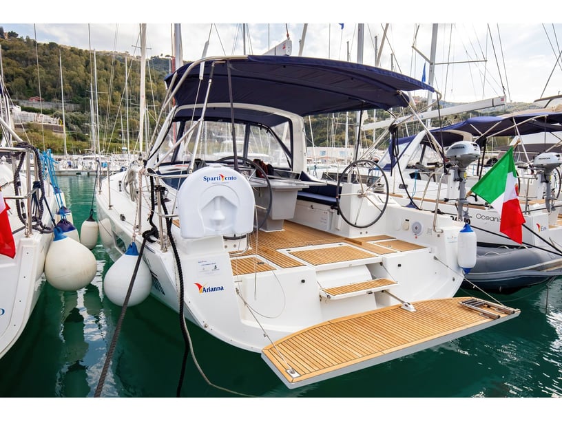 Capo d'Orlando Sailboat 3 cabin 8 berths 8 guests 12.43 m Listing Number: #17284