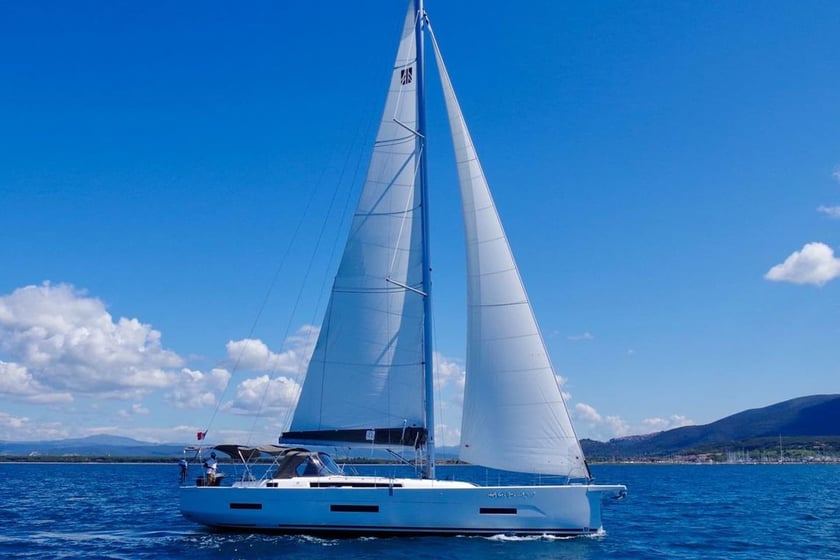 Puntone Segelboot 6 Kabine 15 Liegeplätze 12 Gäste 16.35 m Nummer des Inserats: #17287